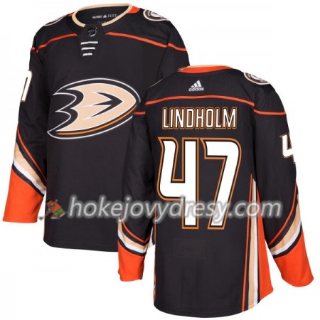 Pánské Hokejový Dres Anaheim Ducks Hampus Lindholm 47 Adidas 2017-2018 Černá Authentic